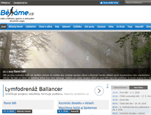 Tablet Screenshot of behame.cz